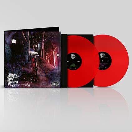 Vita Vera - Mixtape, Aspettando La Divina Commedia (2 LP Rosso Trasparente) - Vinile LP di Tedua