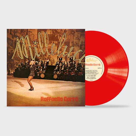Milleluci (50° Anniversario) (Vinile Colorato Rosso) - Vinile LP di Raffaella Carrà