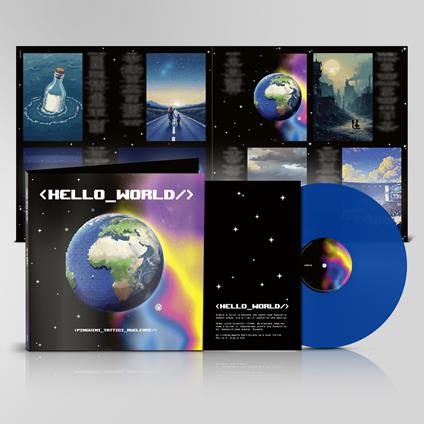 Hello World (LP Colorato Ocean Blue) - Vinile LP di Pinguini Tattici Nucleari