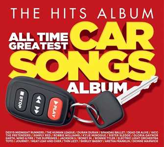 CD Hits Album. All Time Greatest Car Songs 