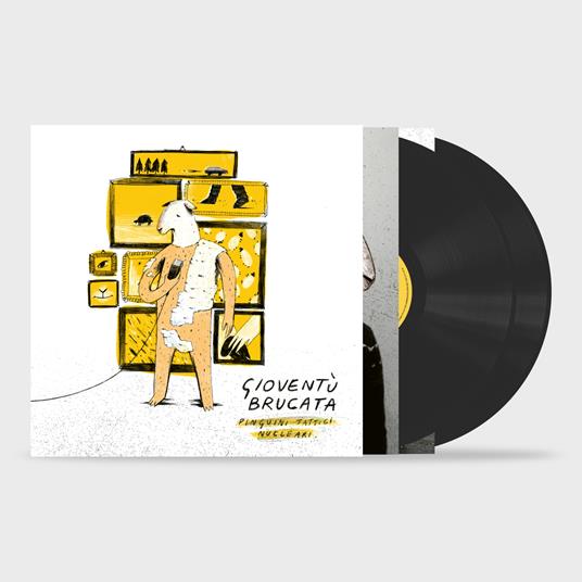 Gioventù brucata (2 LP Black) - Vinile LP di Pinguini Tattici Nucleari