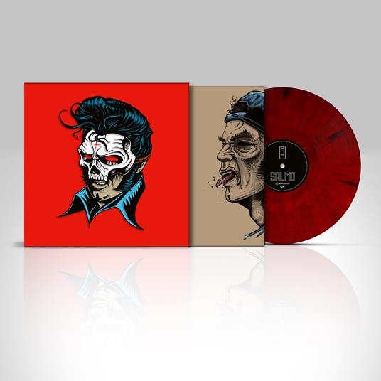 Hellvisback (LP Marble Red and Black) - Vinile LP di Salmo