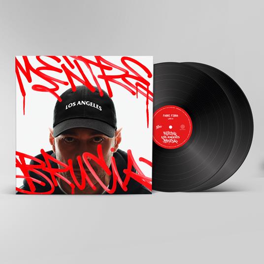 Mentre Los Angeles Brucia – Doppio LP Nero - Vinile LP di Fabri Fibra