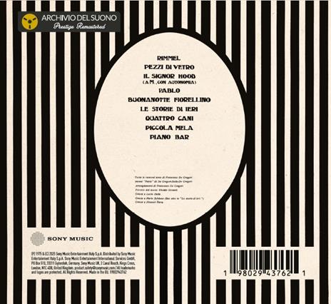 Rimmel (CD) - CD Audio di Francesco De Gregori - 3