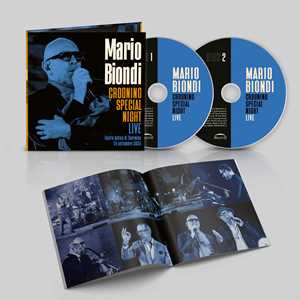 CD Crooning Special Night. Live Teatro Antico di Taormina 2024 (2 CD) Mario Biondi