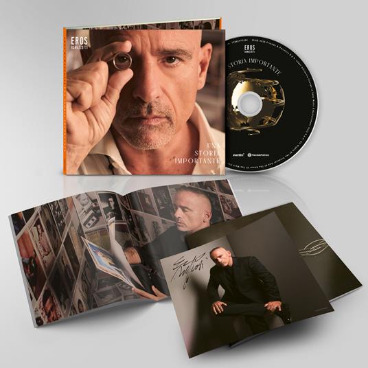 Una Storia Importante (CD Deluxe - Signed Edition - Italian Version) - CD Audio di Eros Ramazzotti