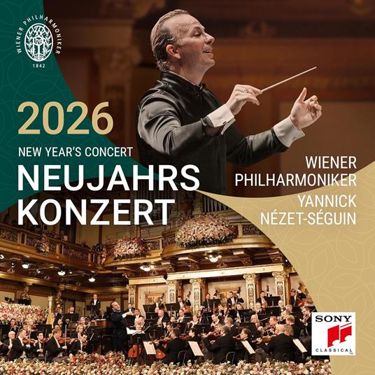Neujahrskonzert 2026 (New Year's Concert) - CD Audio di Yannick Nezet-Seguin