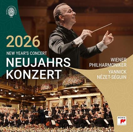 Neujahrskonzert 2026 (New Year's Concert) (3 LP) - Vinile LP di Wiener Philharmoniker,Yannick Nezet-Seguin
