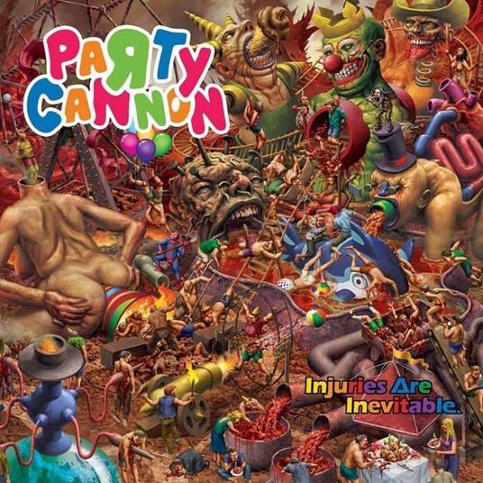 Injuries Are Inevitable (Splatter Vinyl) - Vinile LP di Party Cannon