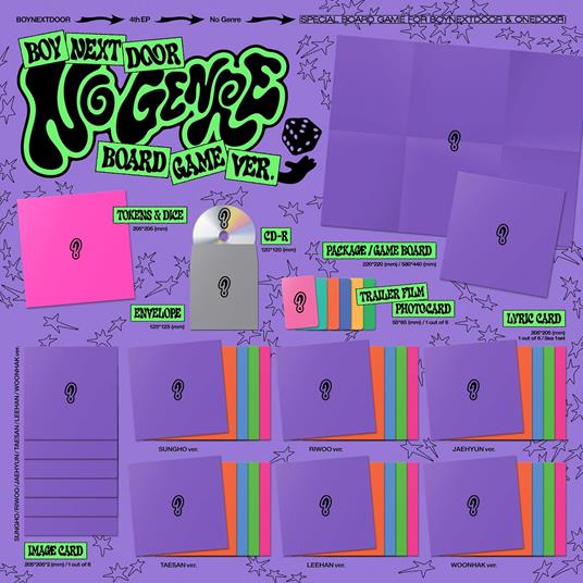 4th Ep (No Genre) (Board Game Version) - CD Audio di Boynextdoor