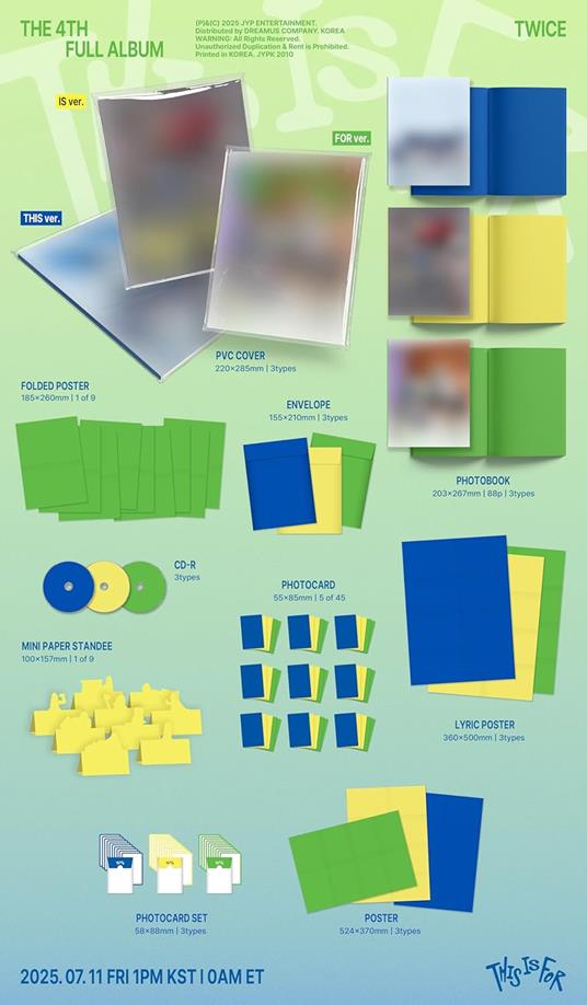 This Is For (Is) - CD Audio di Twice - 2