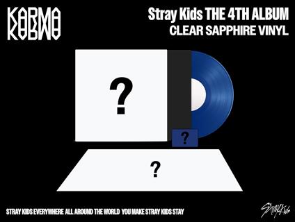 Karma (Clear Sapphire) - Vinile LP di Stray Kids