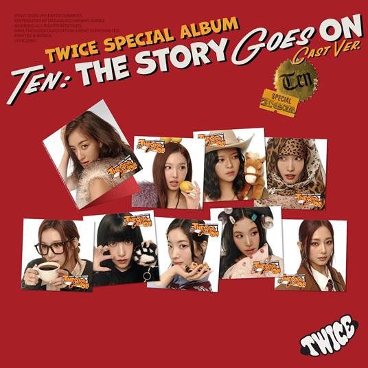 Ten. The Story Goes on (Cast CD Version) - CD Audio di Twice
