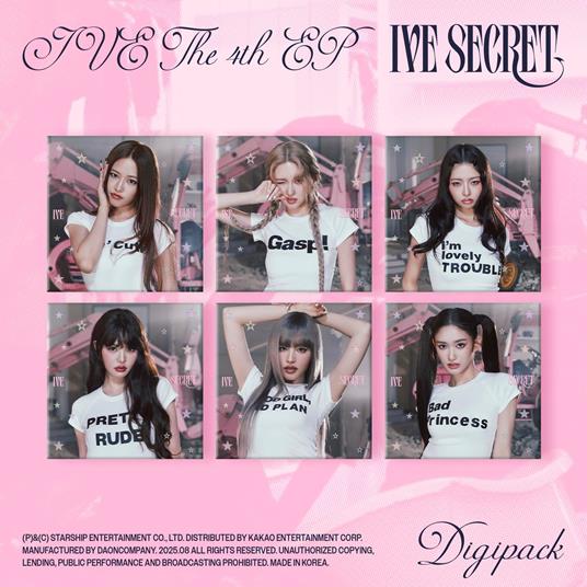 Ive The 4th Ep Ive Secret - CD Audio di Ive