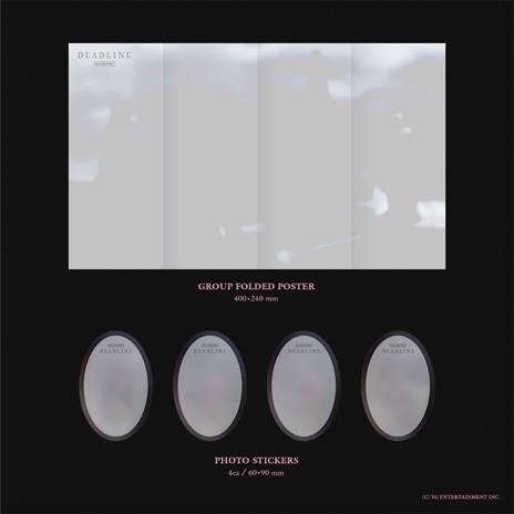 3rd MINI ALBUM [DEADLINE] BLACK Ver. - CD Audio di Blackpink - 3