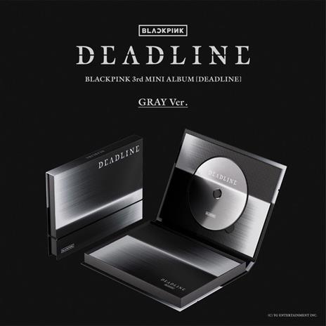 3rd MINI ALBUM [DEADLINE] GRAY Ver. - CD Audio di Blackpink