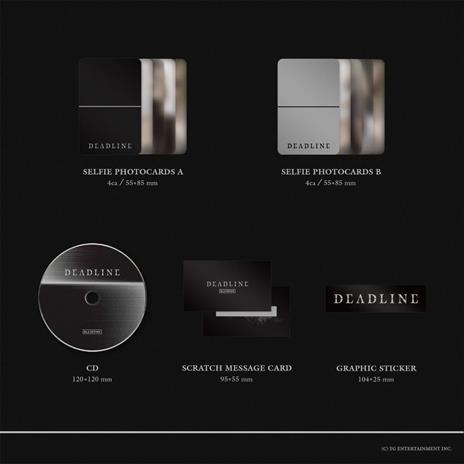 3rd MINI ALBUM [DEADLINE] GRAY Ver. - CD Audio di Blackpink - 3
