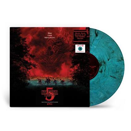 Stranger Things 5 (Soundtrack from the Netflix Series) (Colonna Sonora) (Sea Blue Smoke Vinyl) - Vinile LP