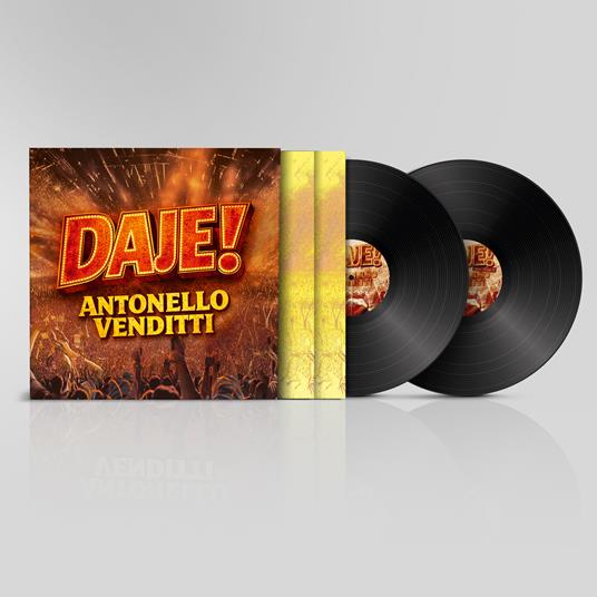 Daje! Live (2 LP 180 gr. Black) - Vinile LP di Antonello Venditti