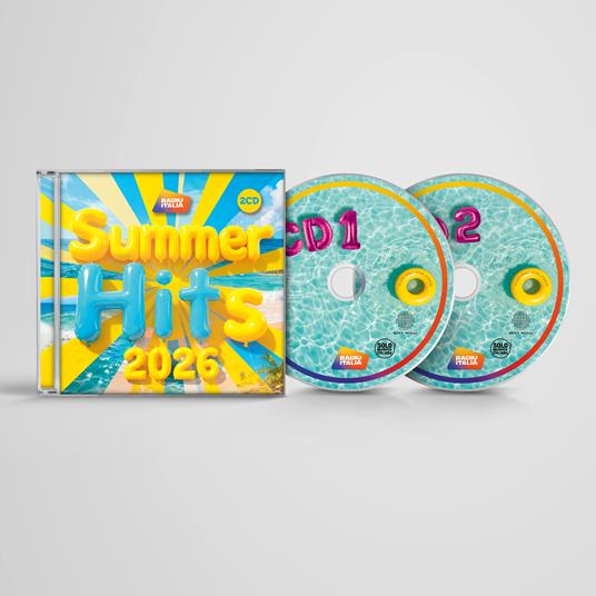 Radio Italia Summer Hits 2026 - CD Audio