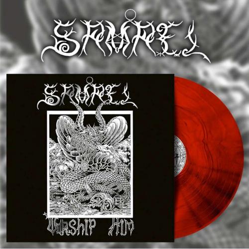 Worship Him (Red Marbled Vinyl Lp) - Vinile LP di Samael