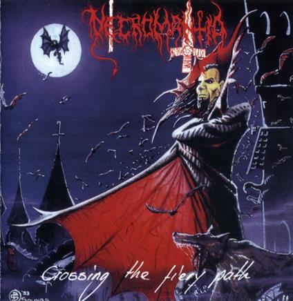 Crossing The Fiery Path (Beer Marbled Vinyl Lp) - Vinile LP di Necromantia