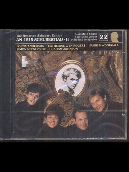 CD Classica The Hyperion Schubert Edition 22 - copertina