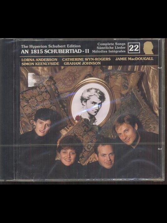 CD Classica The Hyperion Schubert Edition 22 - copertina