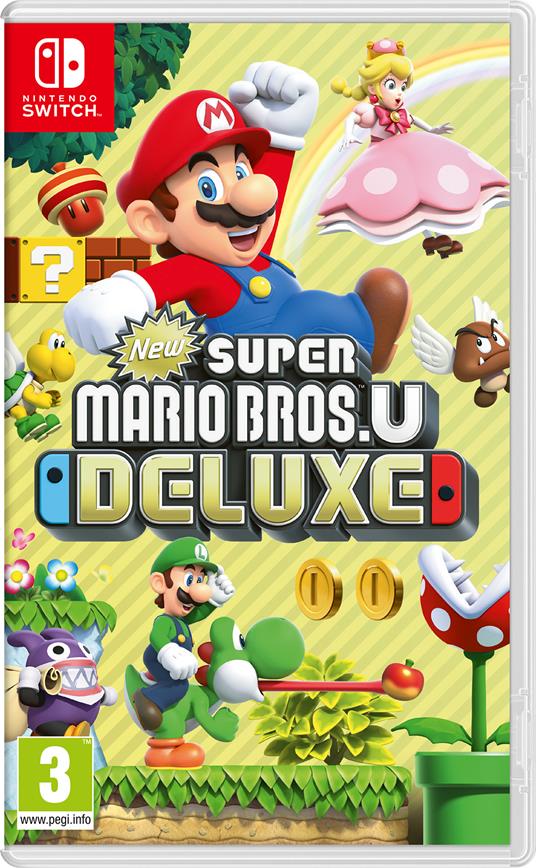 Nintendo New Super Mario Bros. U Deluxe, Switch videogioco Nintendo Switch Inglese, ESP