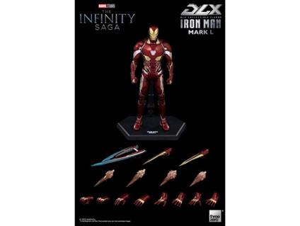 Infinity Saga Iron Man Mark 50 Af Action Figura Threezero