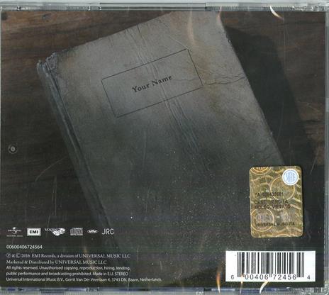 Your Name (Colonna sonora) - CD Audio di Radwimps - 2