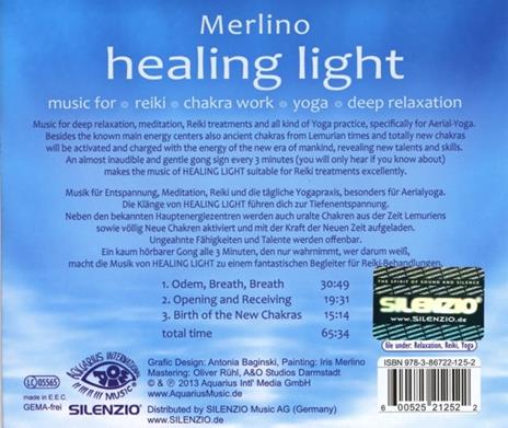 Healing Light - CD Audio di Merlino - 2
