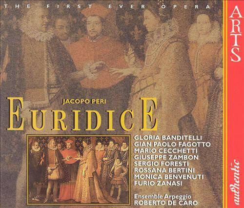 Euridice - CD Audio di Iacopo Peri