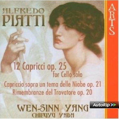12 Capricci per Violoncello Solo Op.25 - CD Audio di Alfredo Piatti
