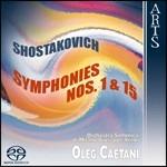 Sinfonie n.1, n.15 - SuperAudio CD ibrido di Dmitri Shostakovich,Orchestra Sinfonica di Milano Giuseppe Verdi,Oleg Caetani