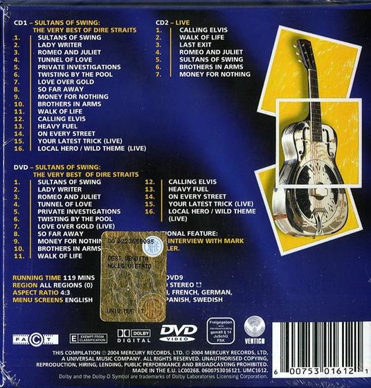 Sultans of Swing (Sound & Vision Deluxe) - CD Audio + DVD di Dire Straits - 2