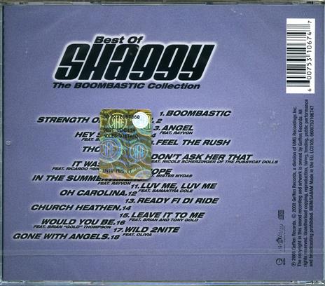 Best of Shaggy. The Boombastic Collection - CD Audio di Shaggy - 2