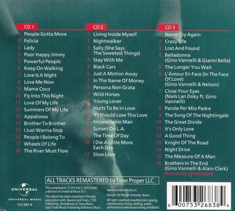 Collected - CD Audio di Gino Vannelli - 2
