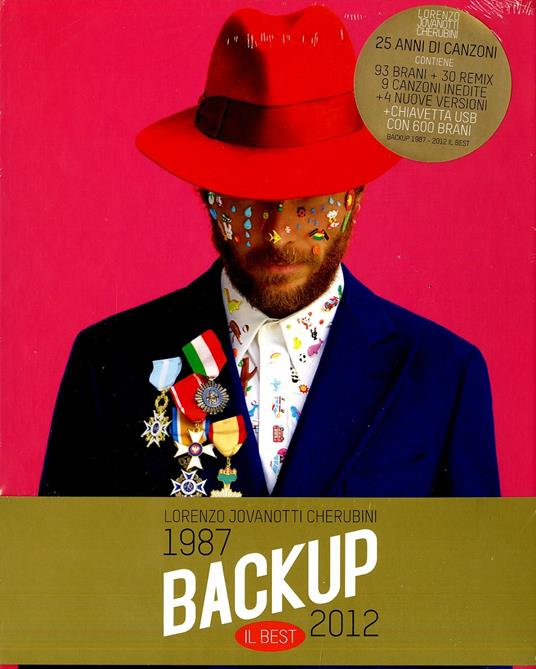 Backup 1987-2012. Il Best (Limited Edition Box Set) - CD Audio + DVD di Jovanotti - 2