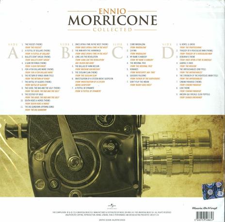 Collected (Colonna sonora) - Vinile LP di Ennio Morricone - 3