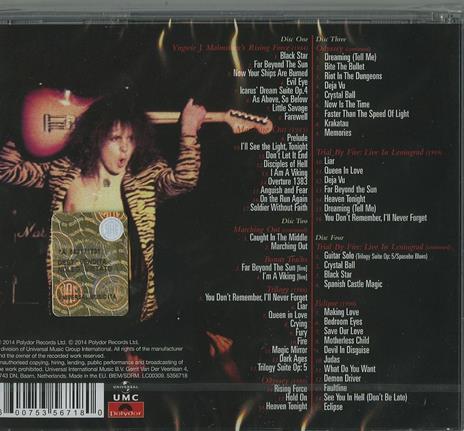 How Your Ships Are Burned. The Polydor Years 1984-1990 - CD Audio di Yngwie Malmsteen,Rising Force - 2