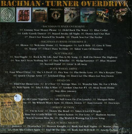 Bachman Turner Overdrive - CD Audio di Bachman-Turner Overdrive - 2
