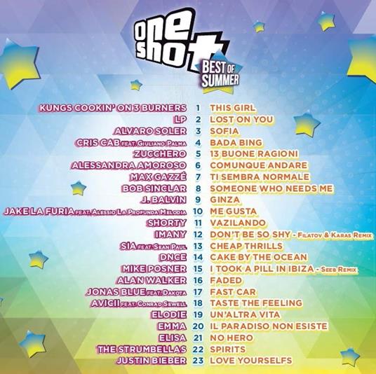 One Shot. Best of Summer 2016 - CD Audio - 2