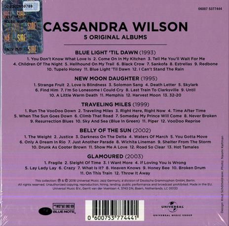 5 Original Albums - CD Audio di Cassandra Wilson - 2