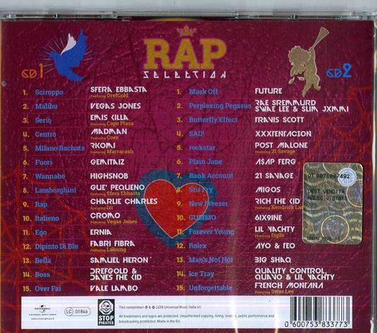 Rap Selection - CD Audio - 2