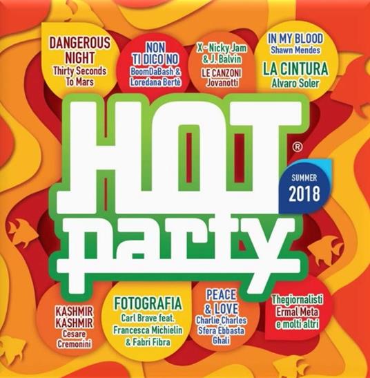 Hot Party Summer 2018 - CD Audio