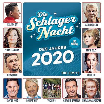 Die Schlagernacht Des Jahes 2020 - CD Audio