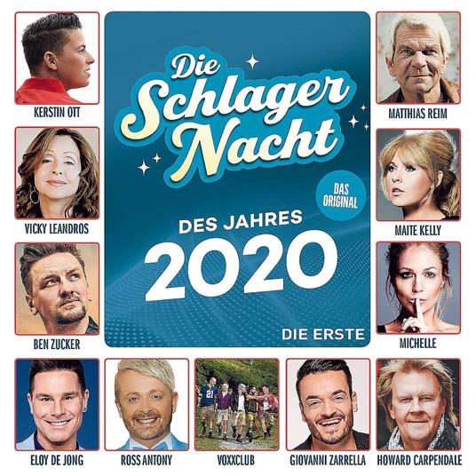 Die Schlagernacht Des Jahes 2020 - CD Audio