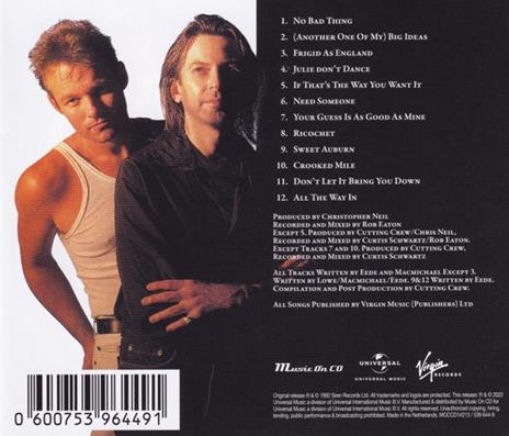 Compus Mentus - CD Audio di Cutting Crew - 2