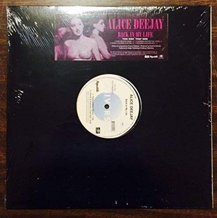 Back in My Life - Vinile LP di Alice DeeJay